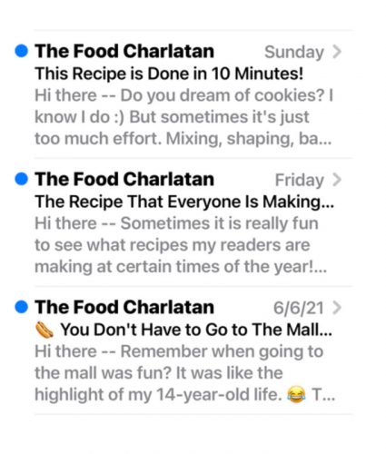 food-charlatan text preview examples